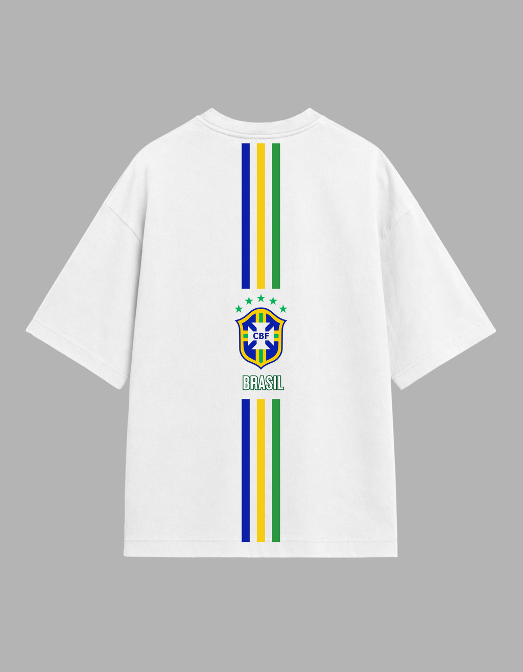 CBF  Brasil Oversized T-Shirt | Football Fan Edition