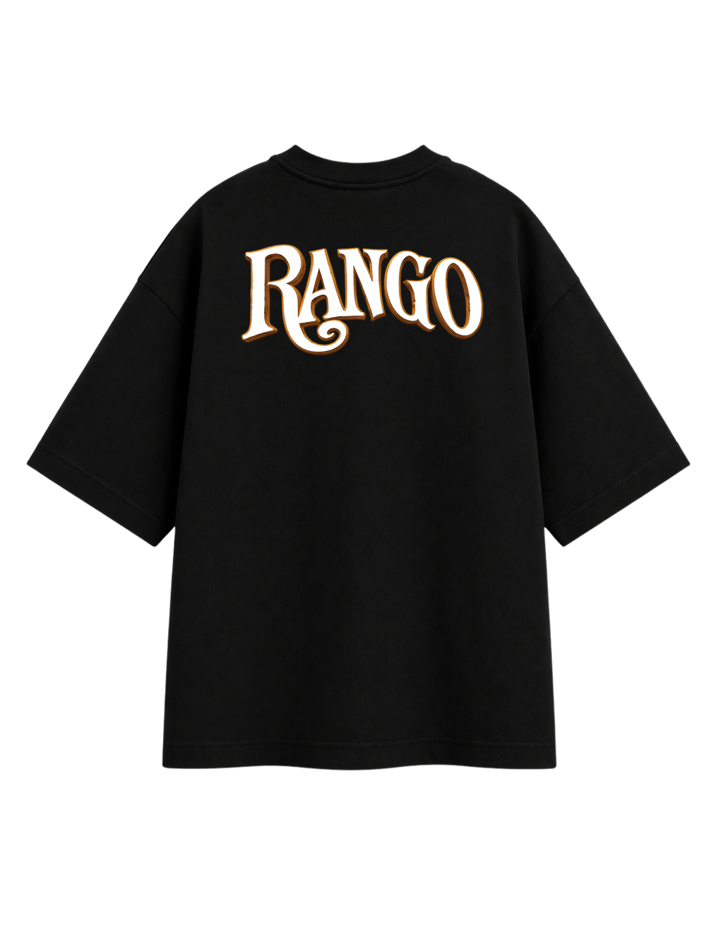 Rango Premium Oversized T-Shirt – Black