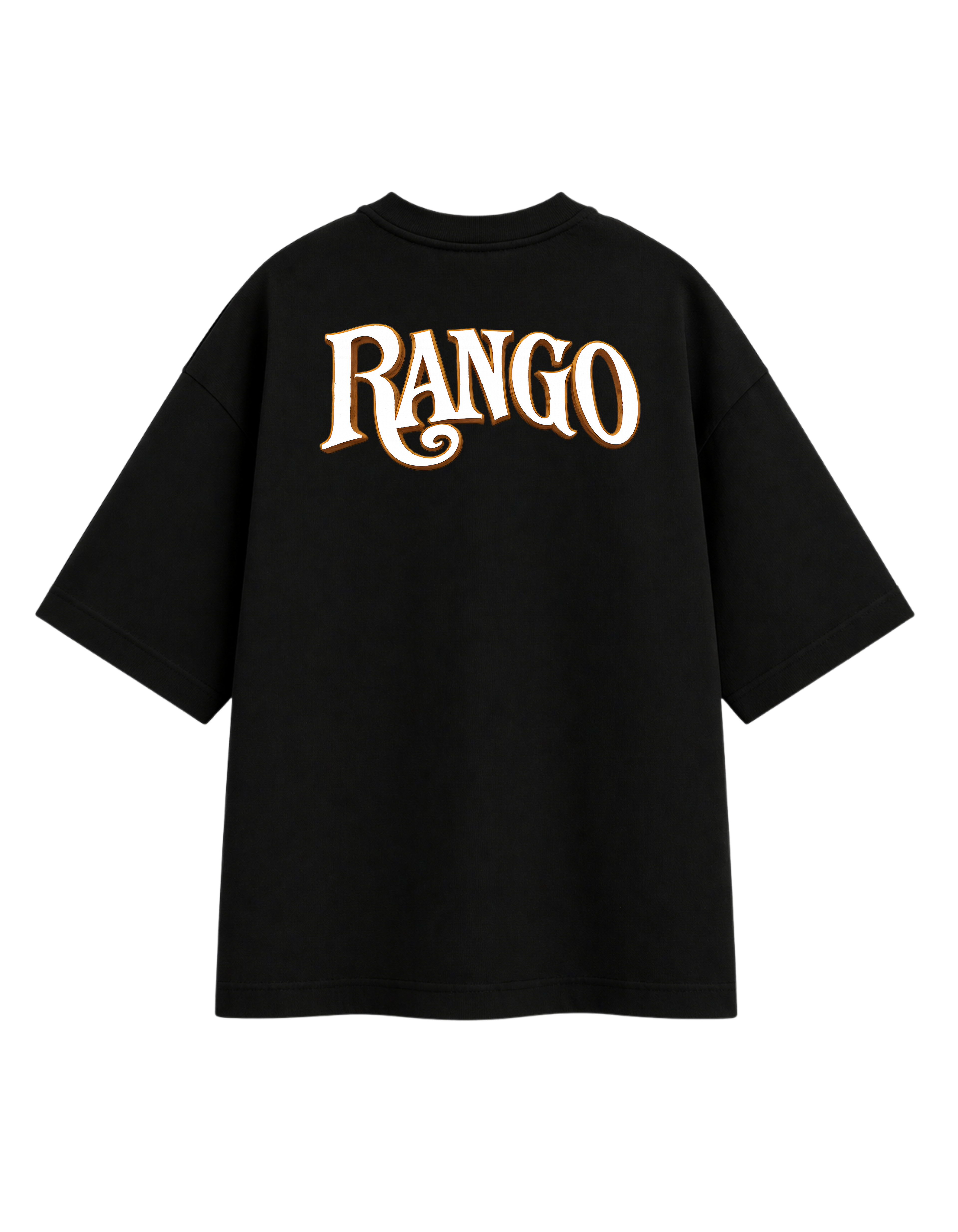 Rango Premium Oversized T-Shirt – Black