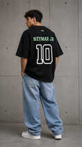 10 Neymar Jr Oversized T-Shirt | Brasil Football Fan Edition