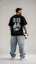 The Real GOAT Messi Inspired Oversized T-Shirt