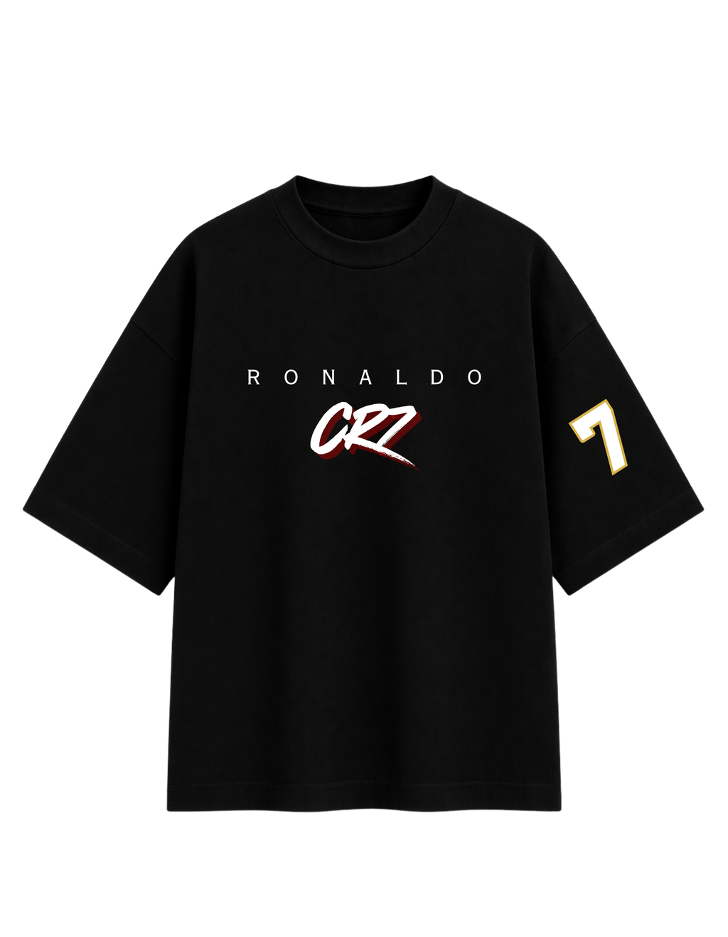 CR7 Ronaldo Oversized T-Shirt | Football Fan Edition