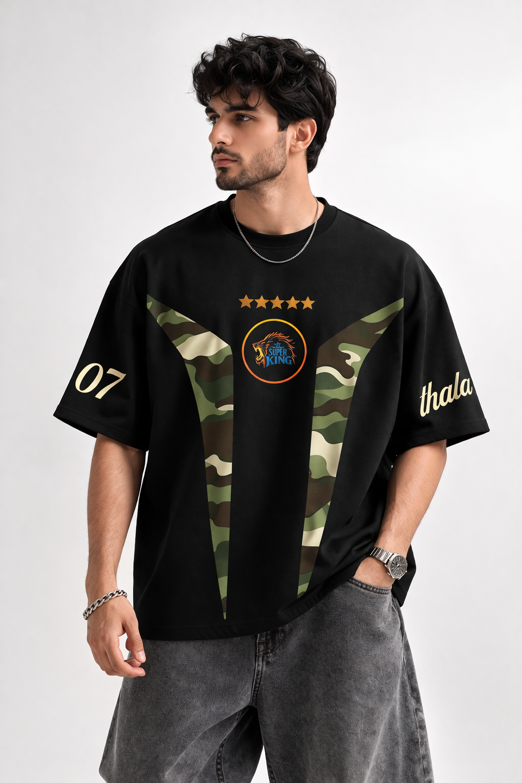 ThalaI 07 Oversized T-Shirt