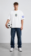CBF  Brasil Oversized T-Shirt | Football Fan Edition