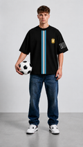 Champion Lio Messi  Oversized T-Shirt | FIFA World Cup Trophy Edition