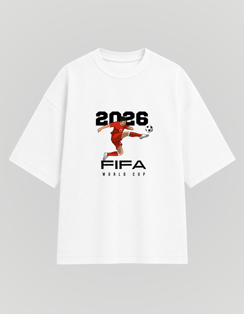 FIFA World Cup 2026 Oversized T-Shirt | Football Fan Edition