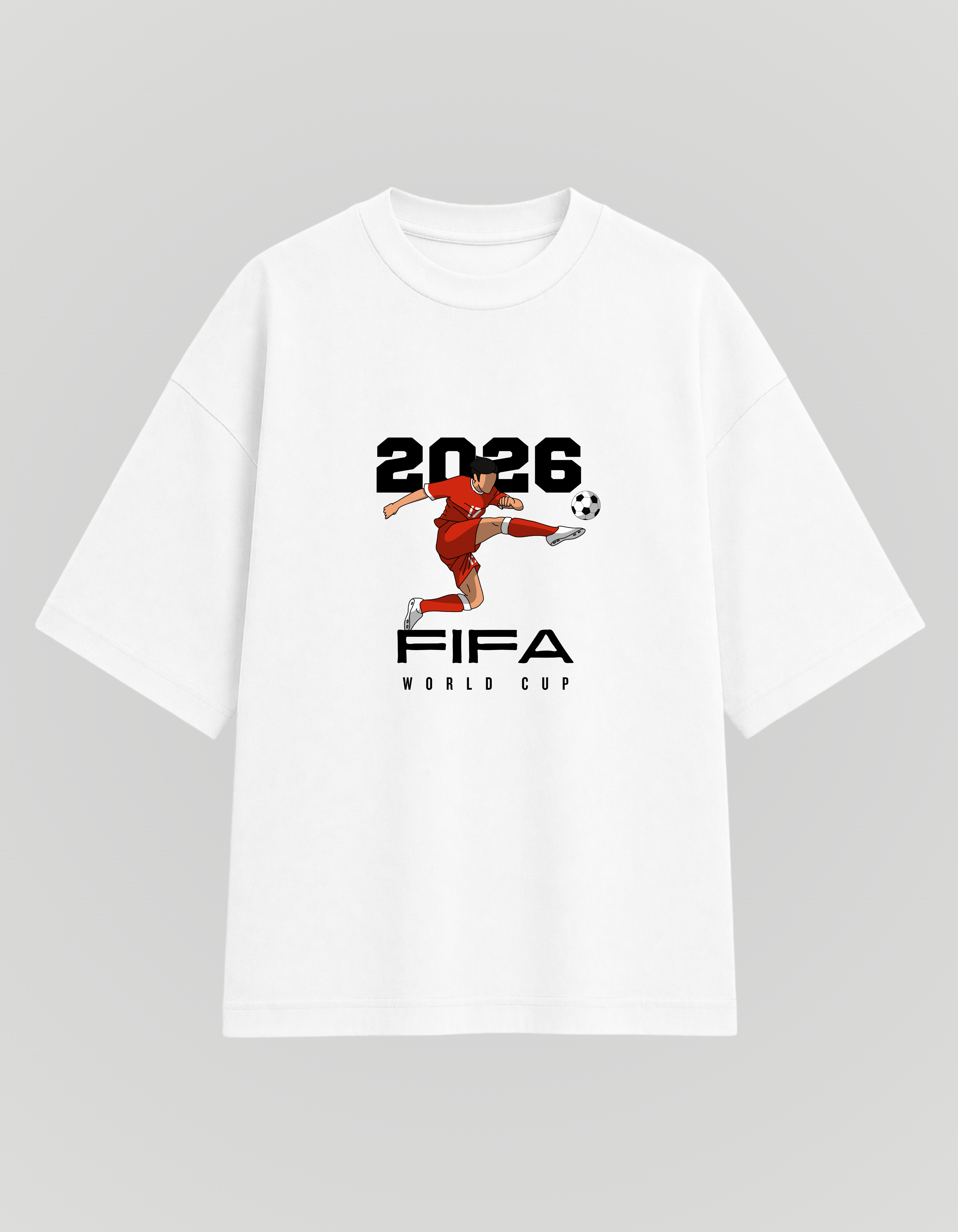 FIFA World Cup 2026 Oversized T-Shirt | Football Fan Edition