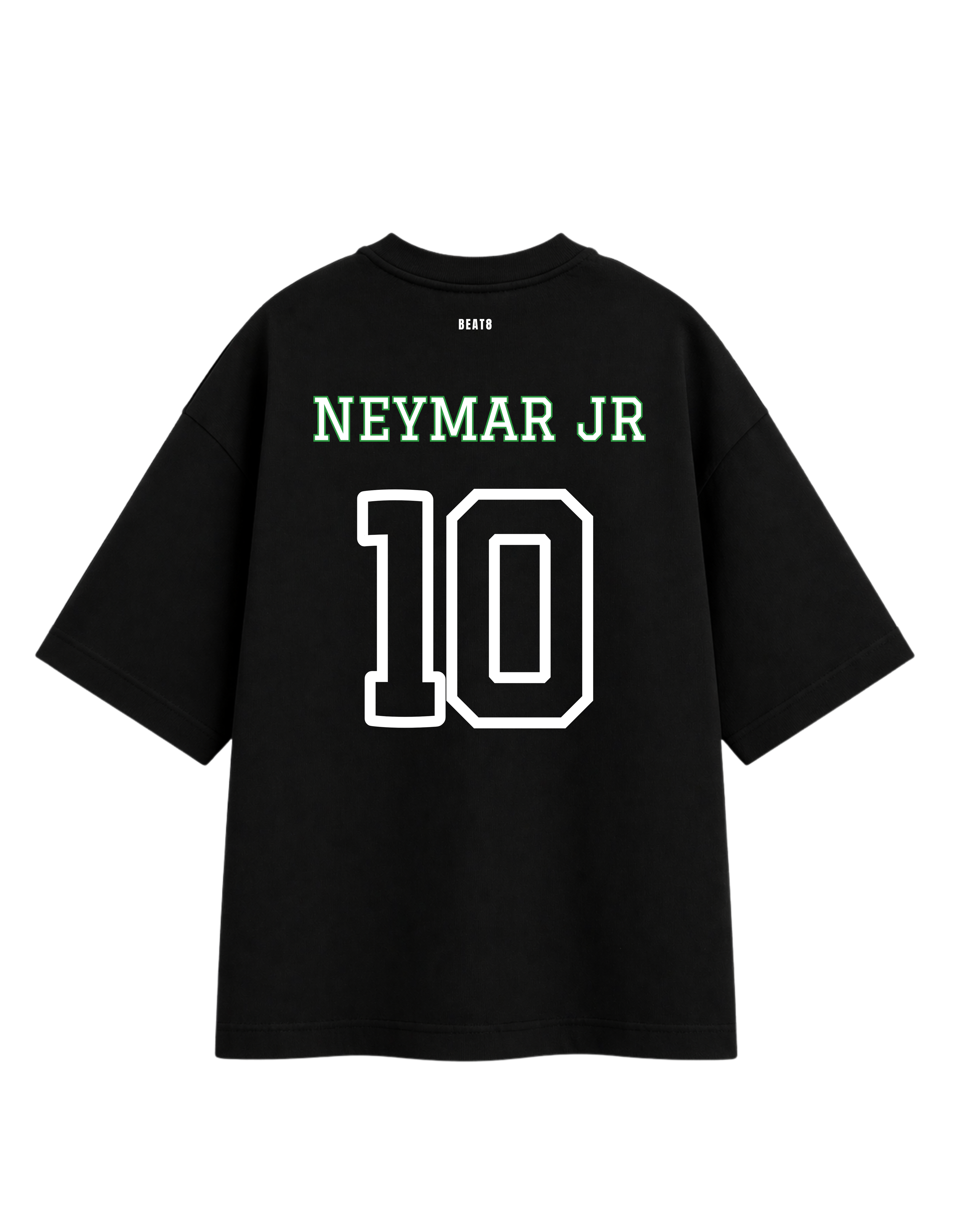 10 Neymar Jr Oversized T-Shirt | Brasil Football Fan Edition