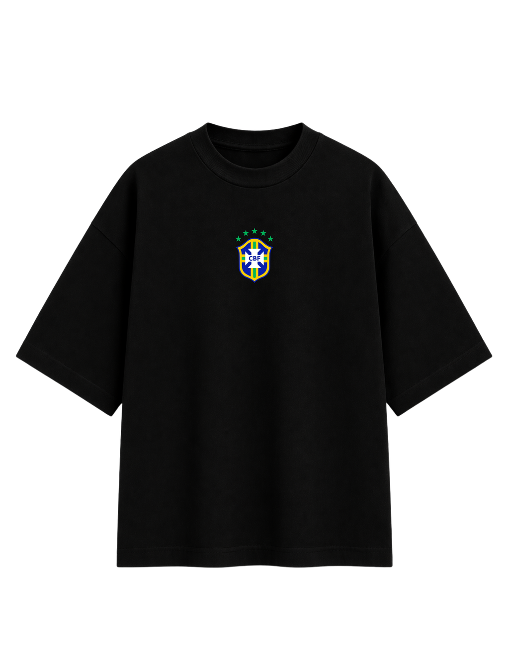 Neymar fan Edition Brasil Oversized T-Shirt | Football Fan Graphic Tee