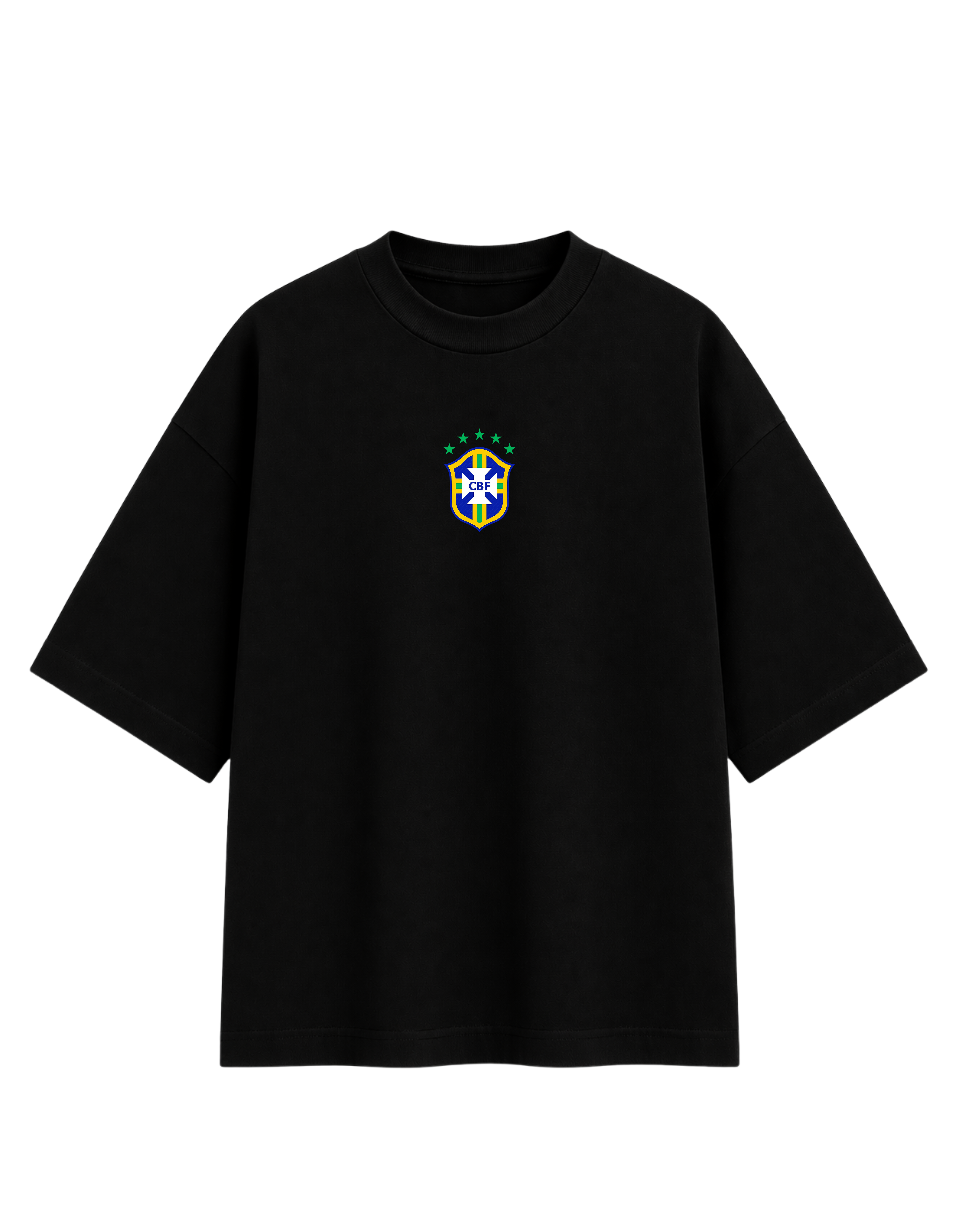 Neymar fan Edition Brasil Oversized T-Shirt | Football Fan Graphic Tee