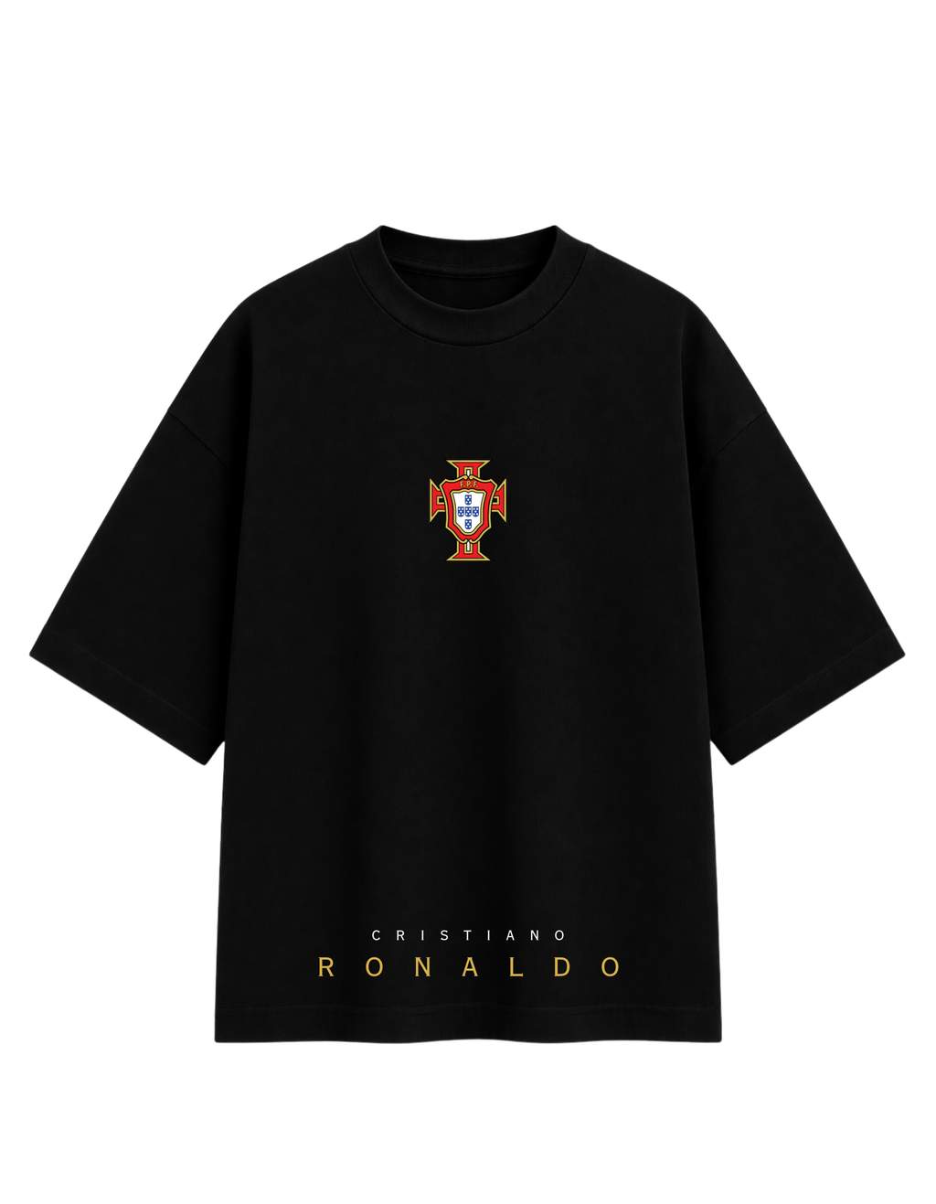Cristiano Ronaldo Edition Oversized T-Shirt | Football Fan Graphic Tee