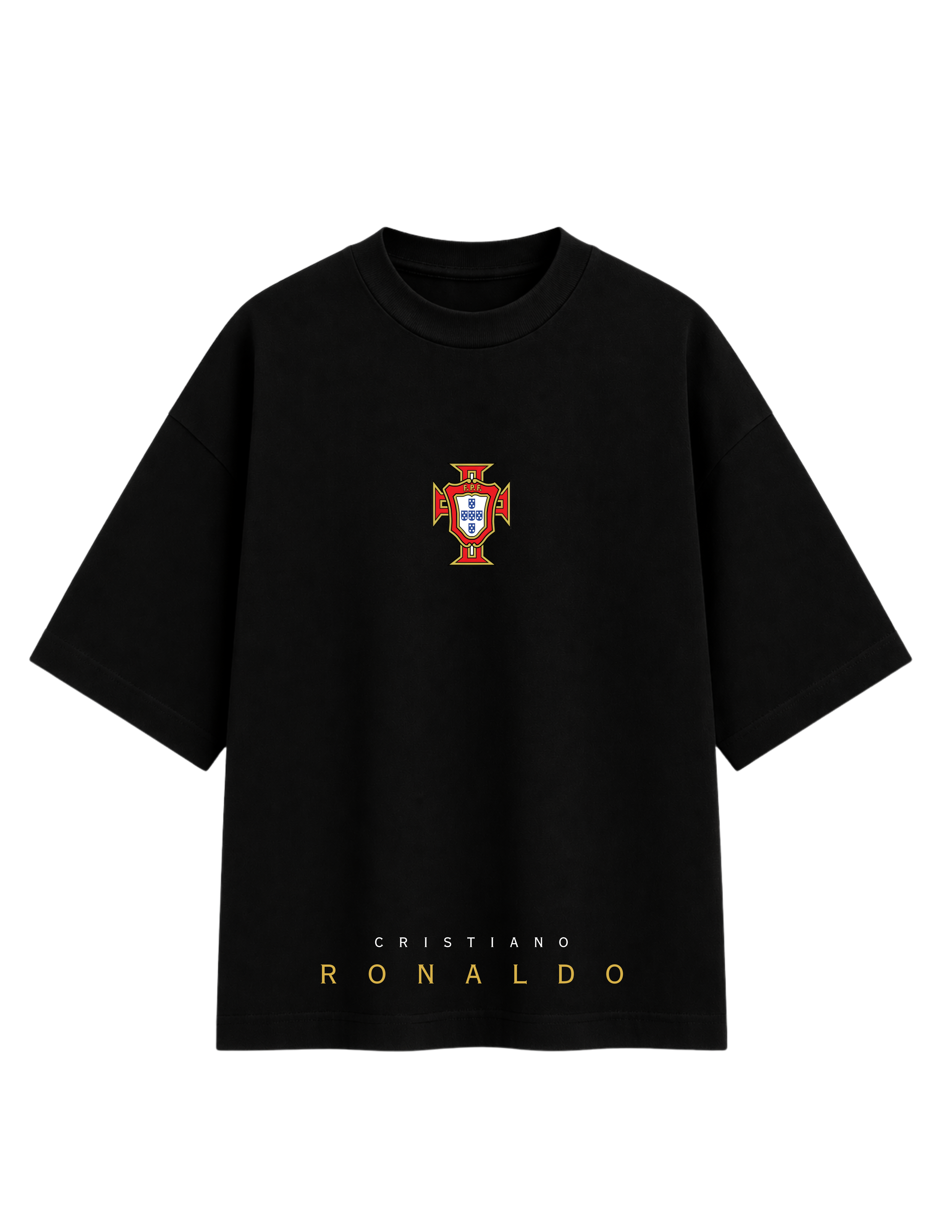 Cristiano Ronaldo Edition Oversized T-Shirt | Football Fan Graphic Tee